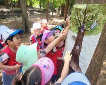 8월 주제 매미는 오줌싸개